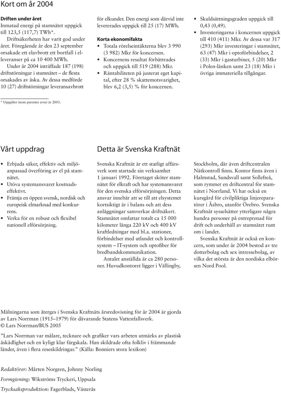 Av dessa medförde 10 (27) driftstörningar leveransavbrott för elkunder. Den energi som därvid inte levererades uppgick till 25 (17) MWh.