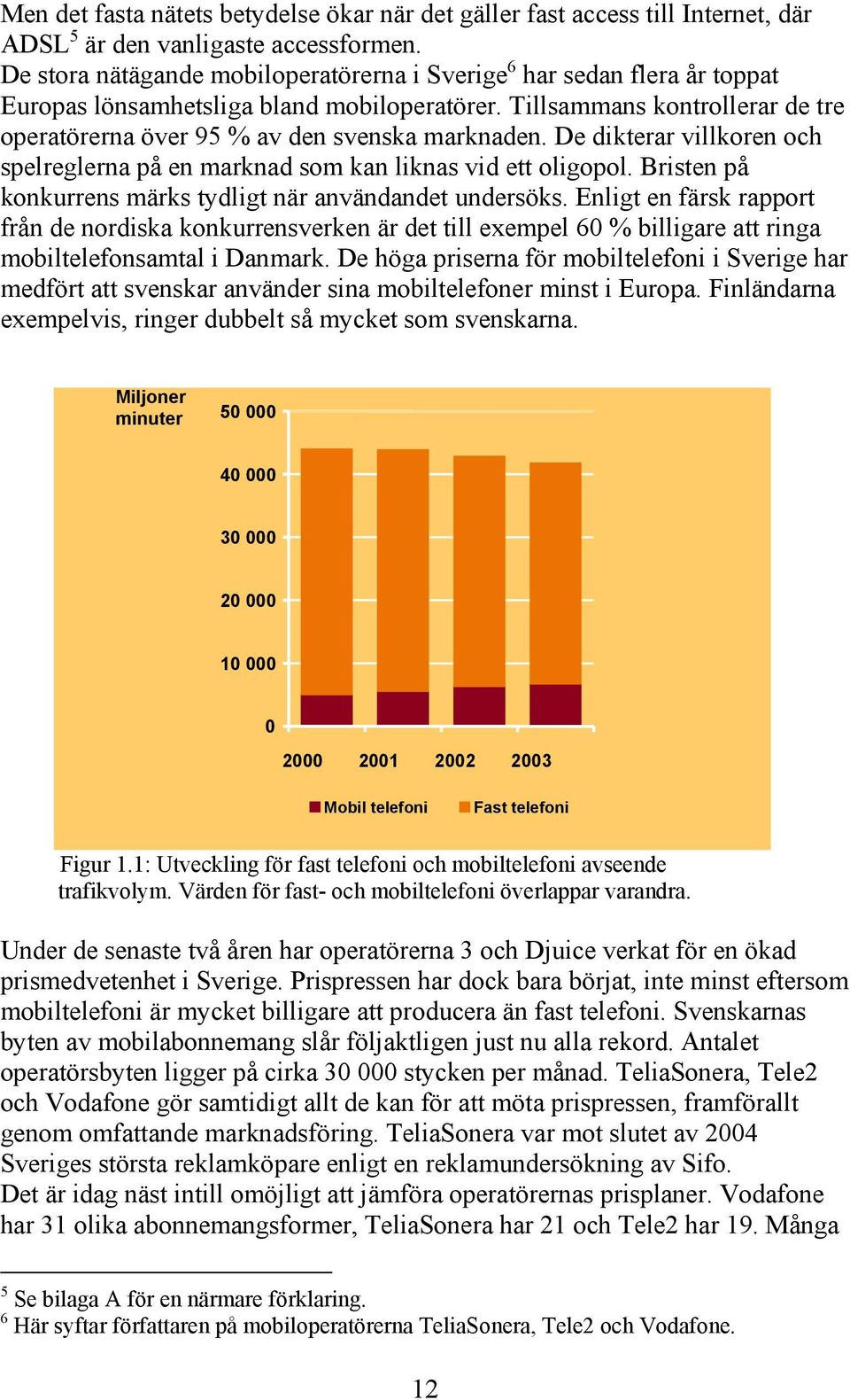 De dkterar vllkoren och spelreglerna på en marknad som kan lknas vd ett olgopol. Brsten på konkurrens märks tydlgt när användandet undersöks.