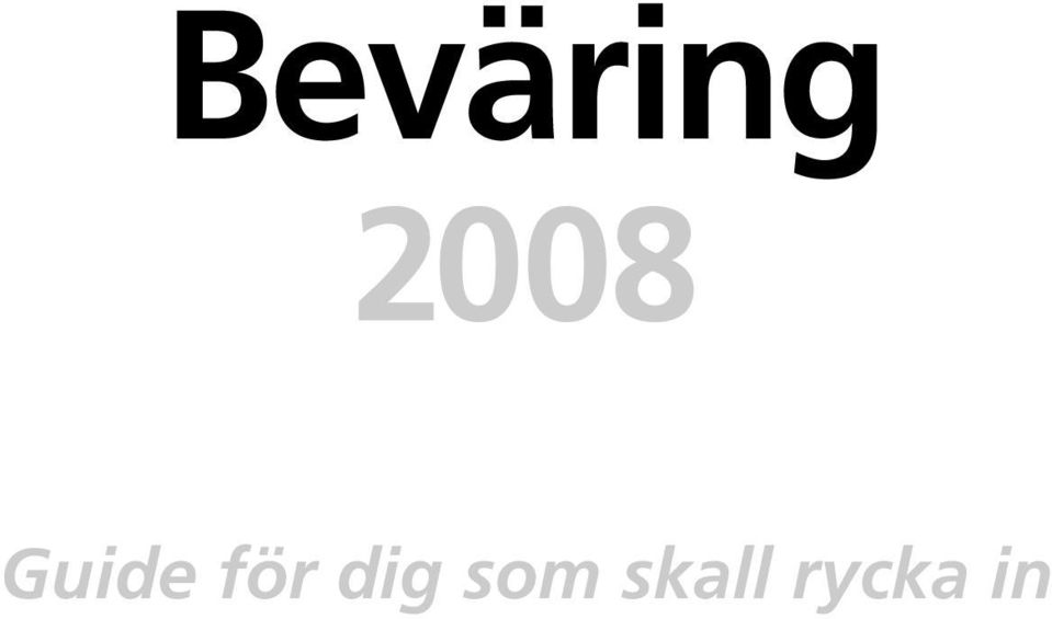 för dig som