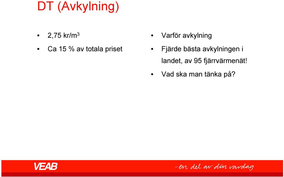 Fjärde bästa avkylningen i landet,