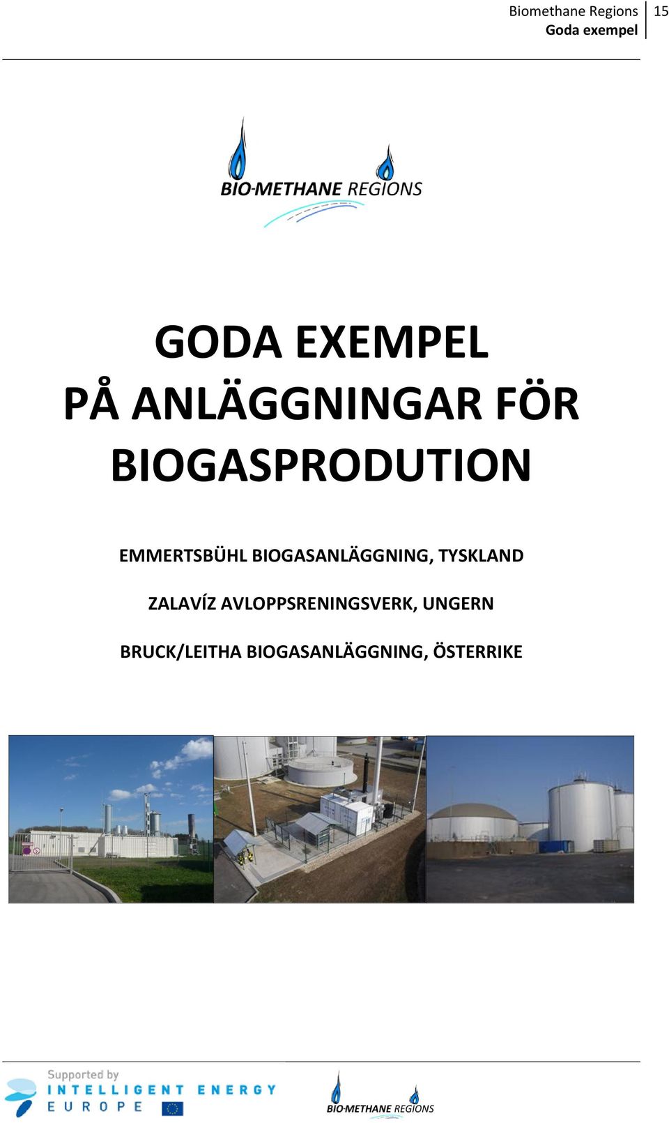 BIOGASANLÄGGNING, TYSKLAND ZALAVÍZ