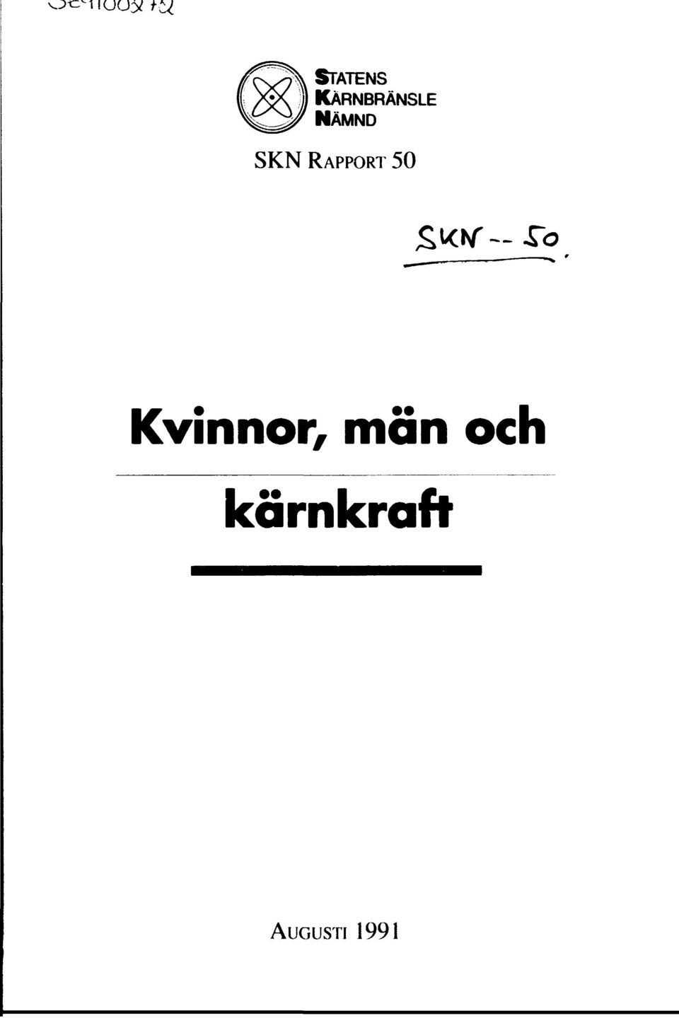 SKN RAPPORT 50