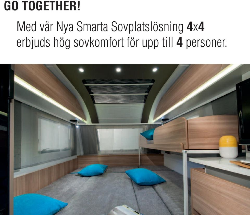 Sovplatslösning 4x4