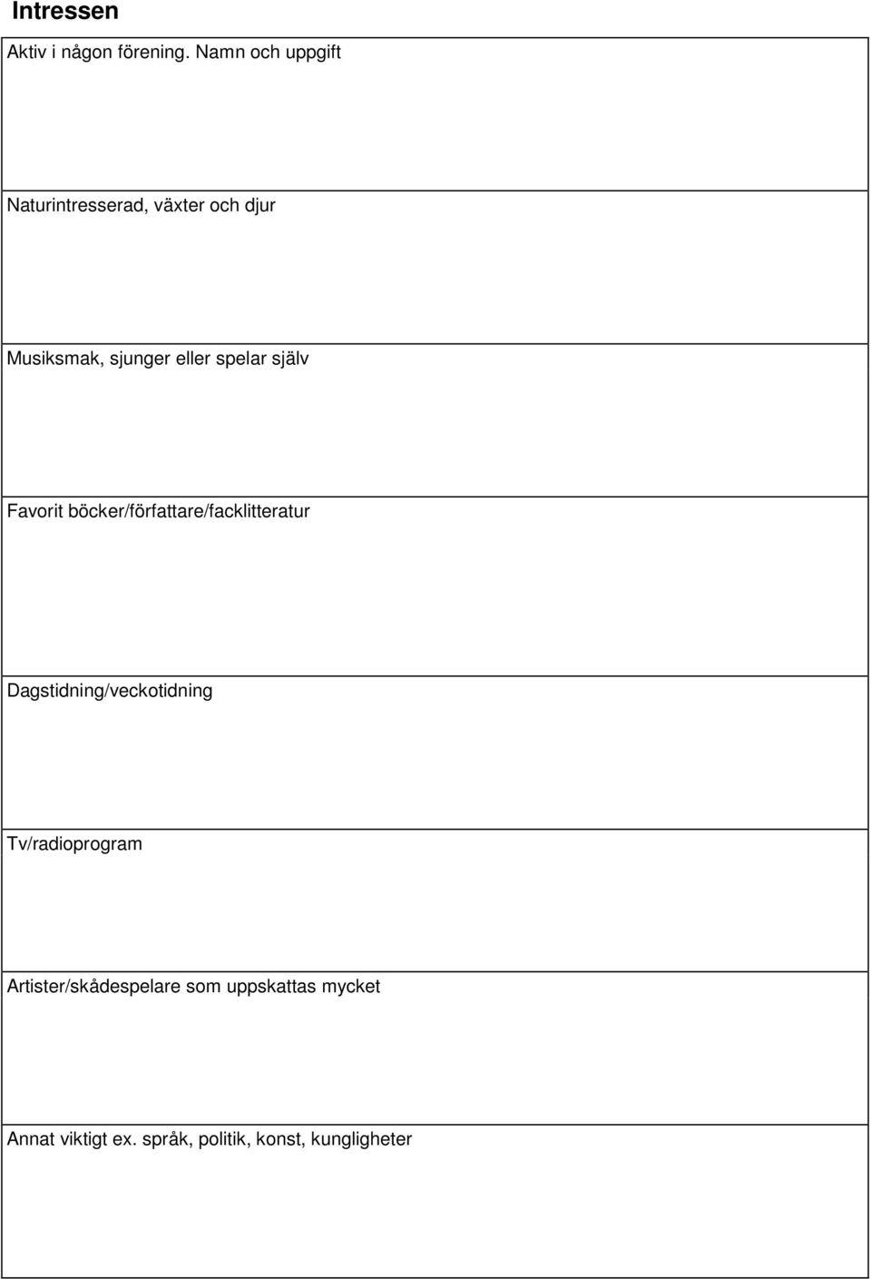 spelar själv Favorit böcker/författare/facklitteratur