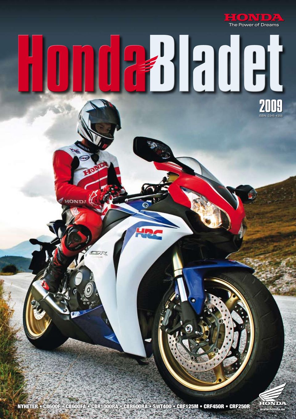 CBR1000RA CBR600RA SWT400