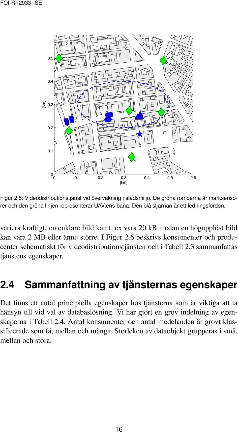 ex vara 20 kb medan en högupplöst bild kan vara 2 MB eller ännu större. I Figur 2.6 beskrivs konsumenter och producenter schematiskt för videodistributionstjänsten och i Tabell 2.