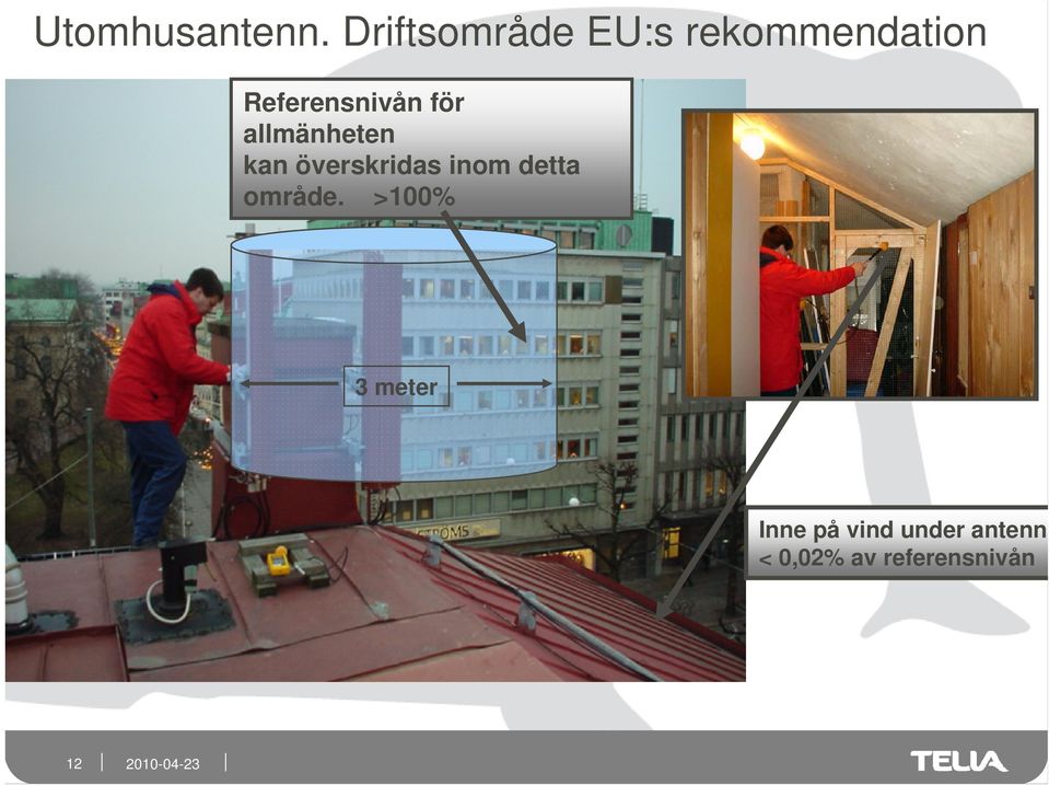 för allmänheten kan överskridas inom detta