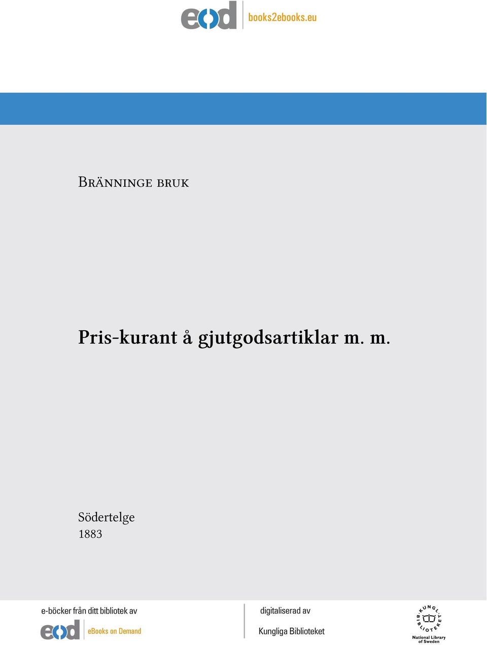gjutgodsartiklar