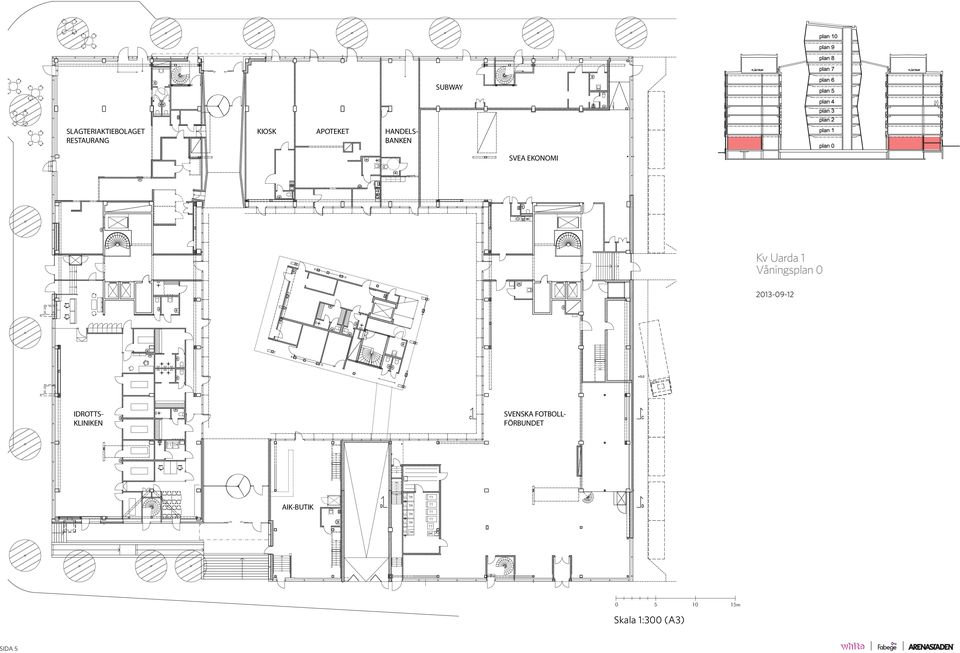 Våningsplan 0 2013-09-12 IDROTTS- KLINIKEN SVENSKA