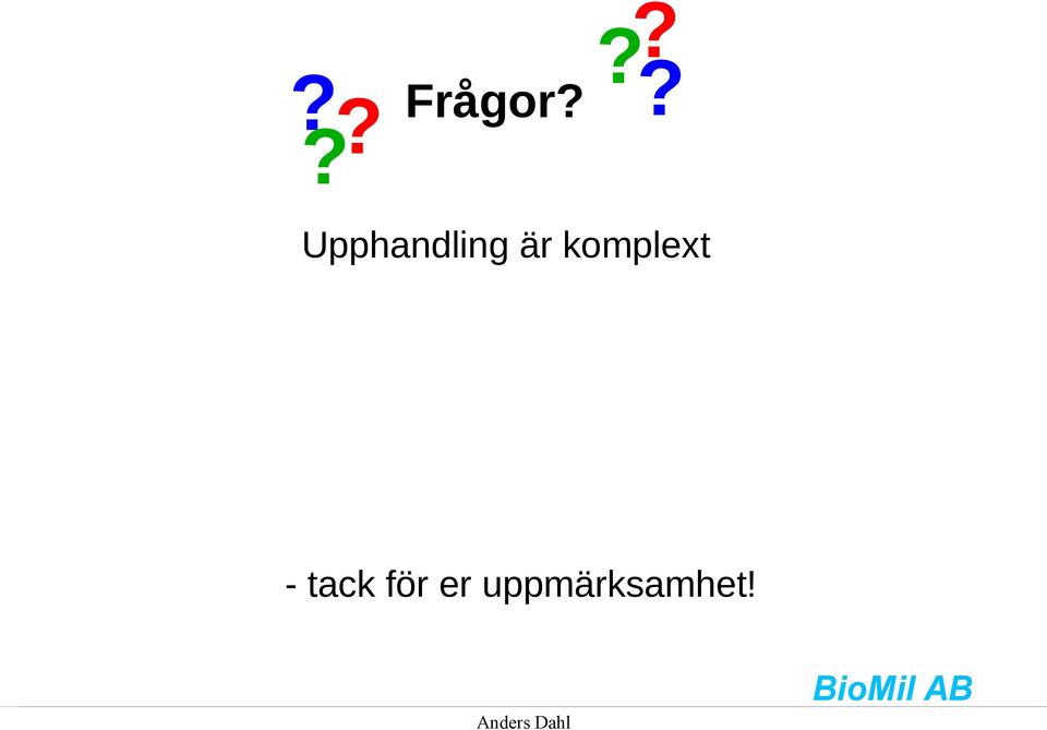 är komplext -