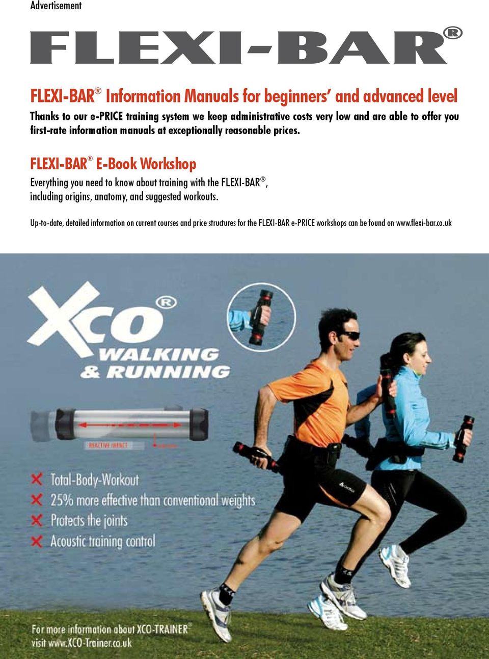 FLEXI-BAR E-Book Workshop Everything you need to know about training with the FLEXI-BAR, including origins, anatomy, and suggested