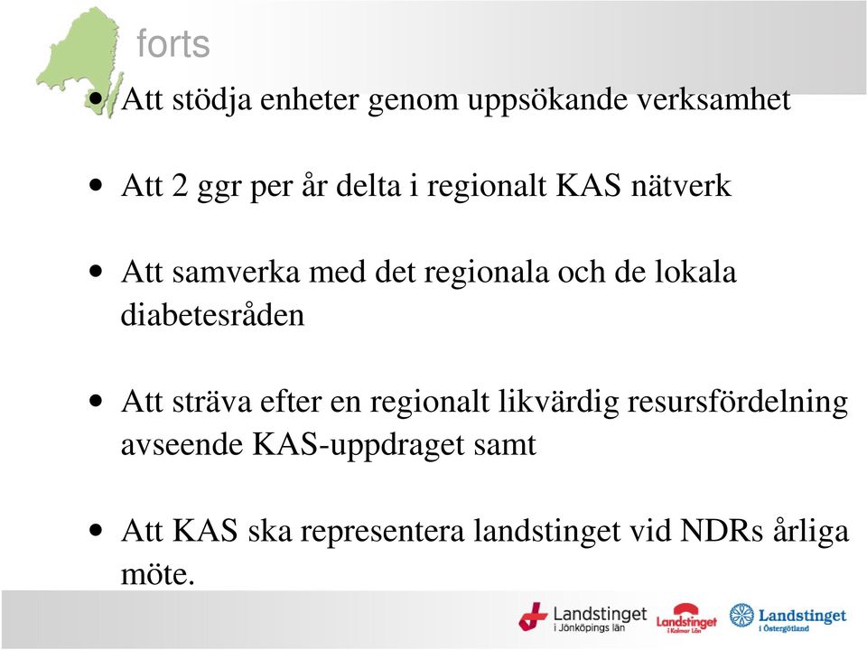 diabetesråden Att sträva efter en regionalt likvärdig resursfördelning