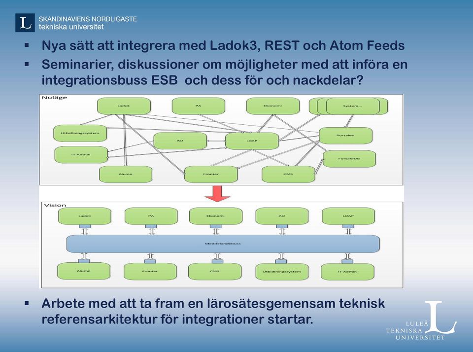 integrationsbuss ESB och dess för och nackdelar?