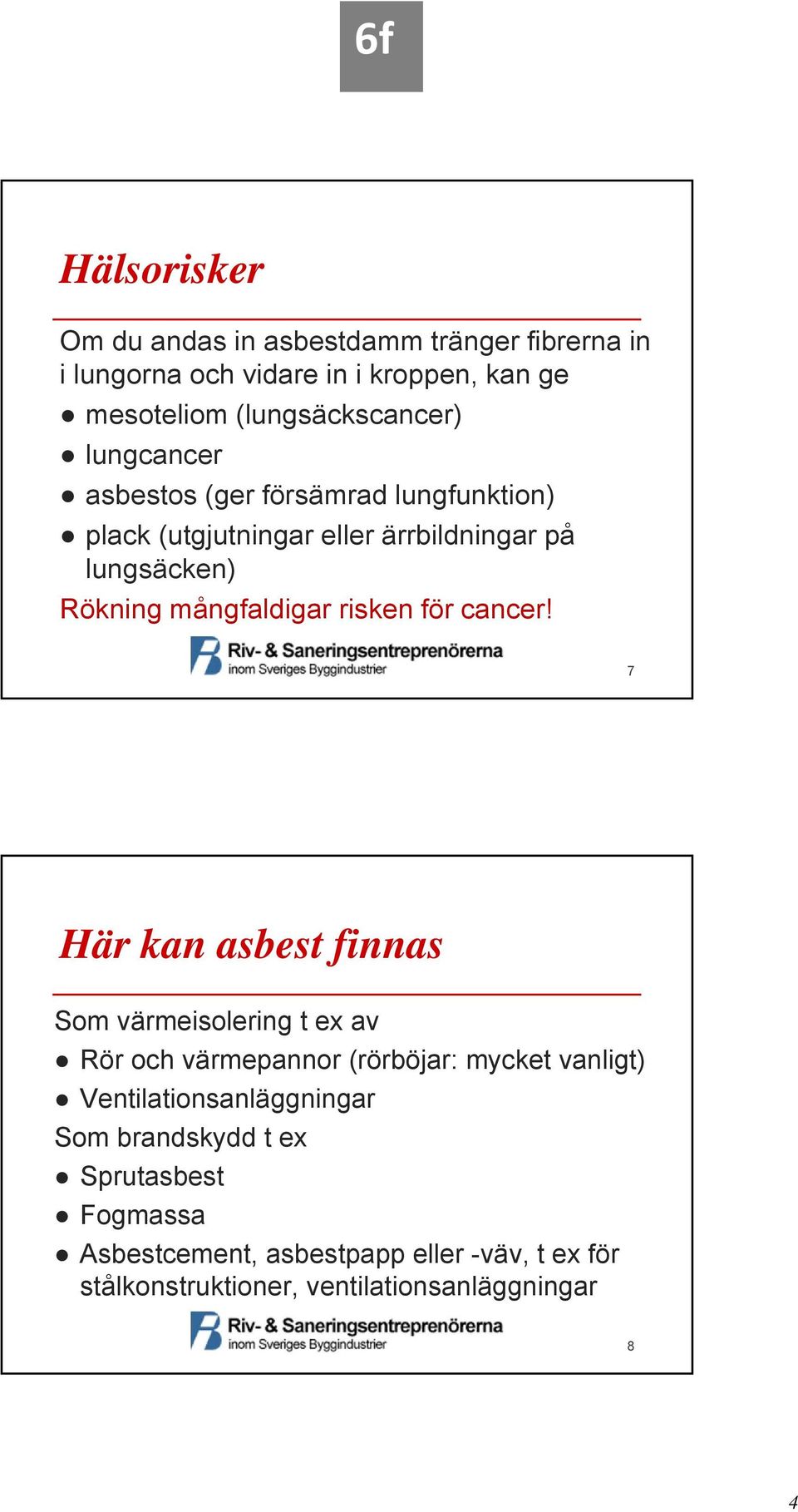 för cancer!