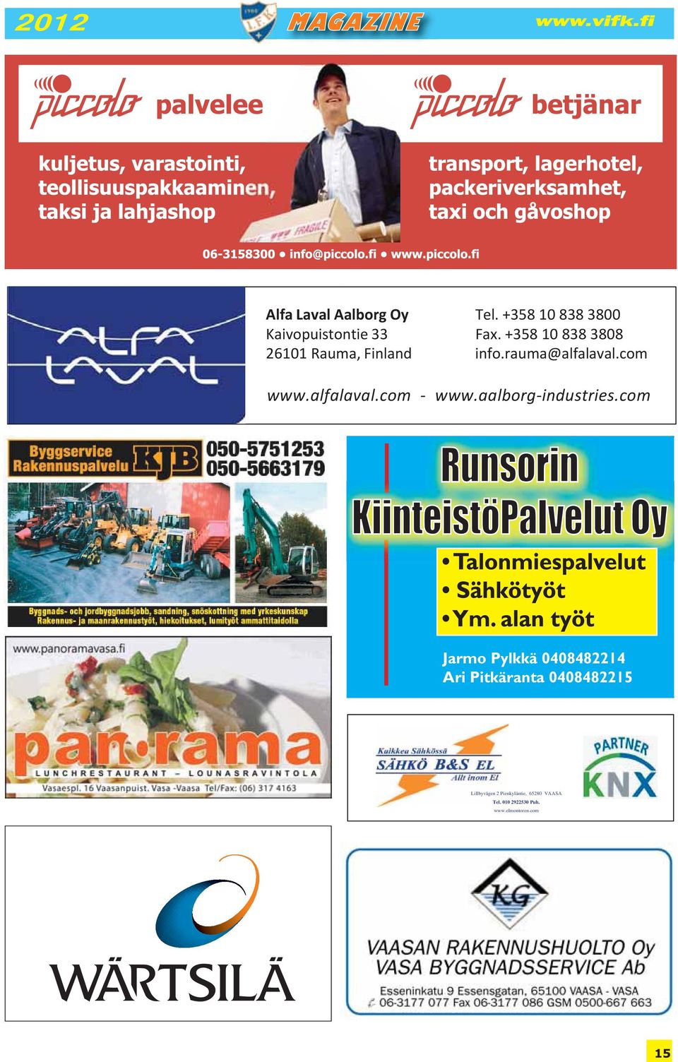alfalaval.com www.aalborg industries.