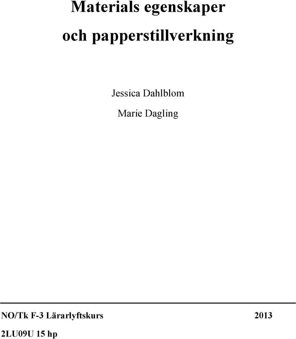 Dahlblom Marie Dagling NO/Tk