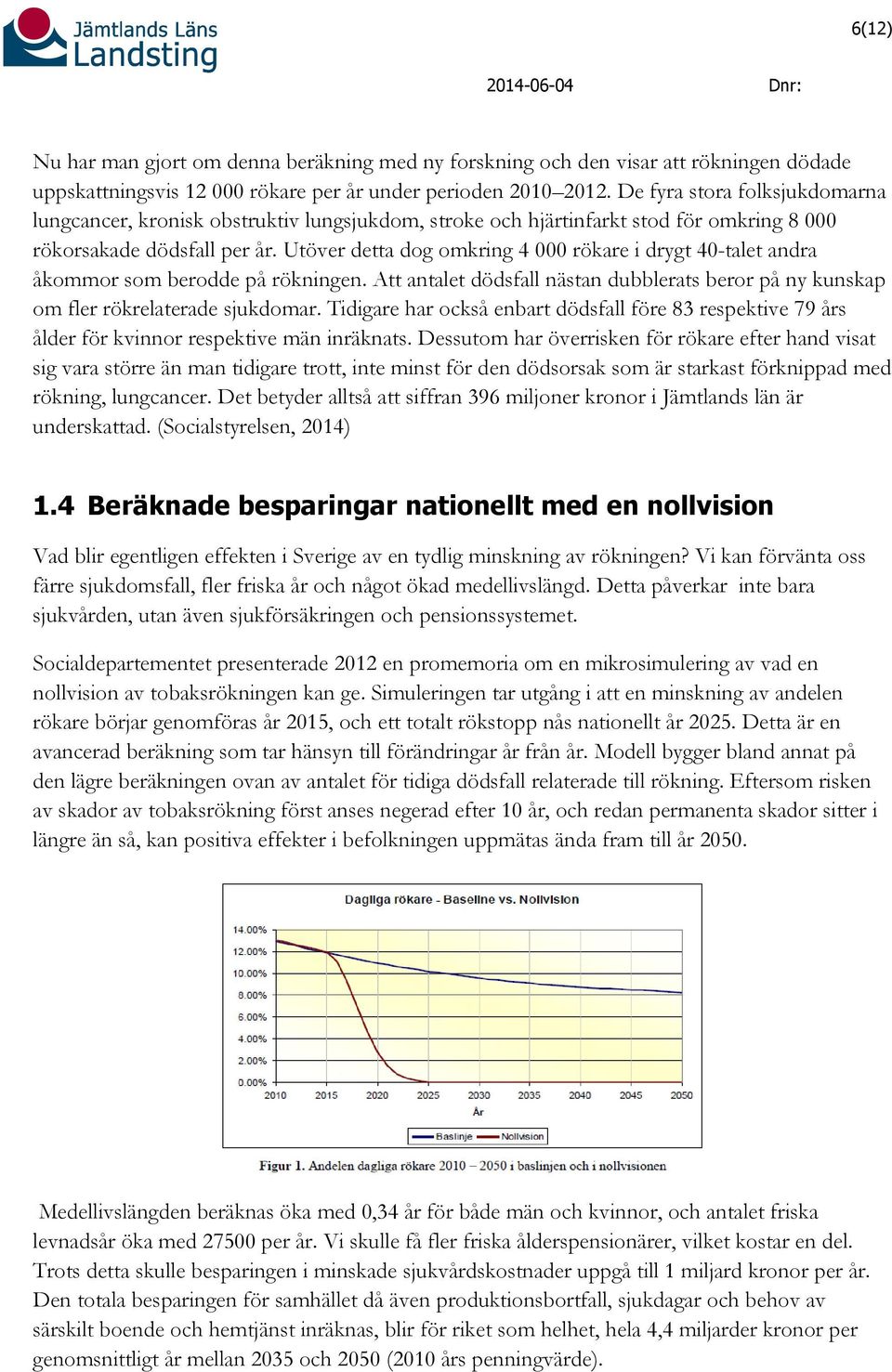 Utöver detta dog omkring 4 000 rökare i drygt 40-talet andra åkommor som berodde på rökningen. Att antalet dödsfall nästan dubblerats beror på ny kunskap om fler rökrelaterade sjukdomar.