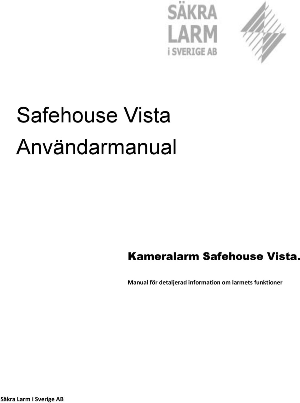 Manual för detaljerad information