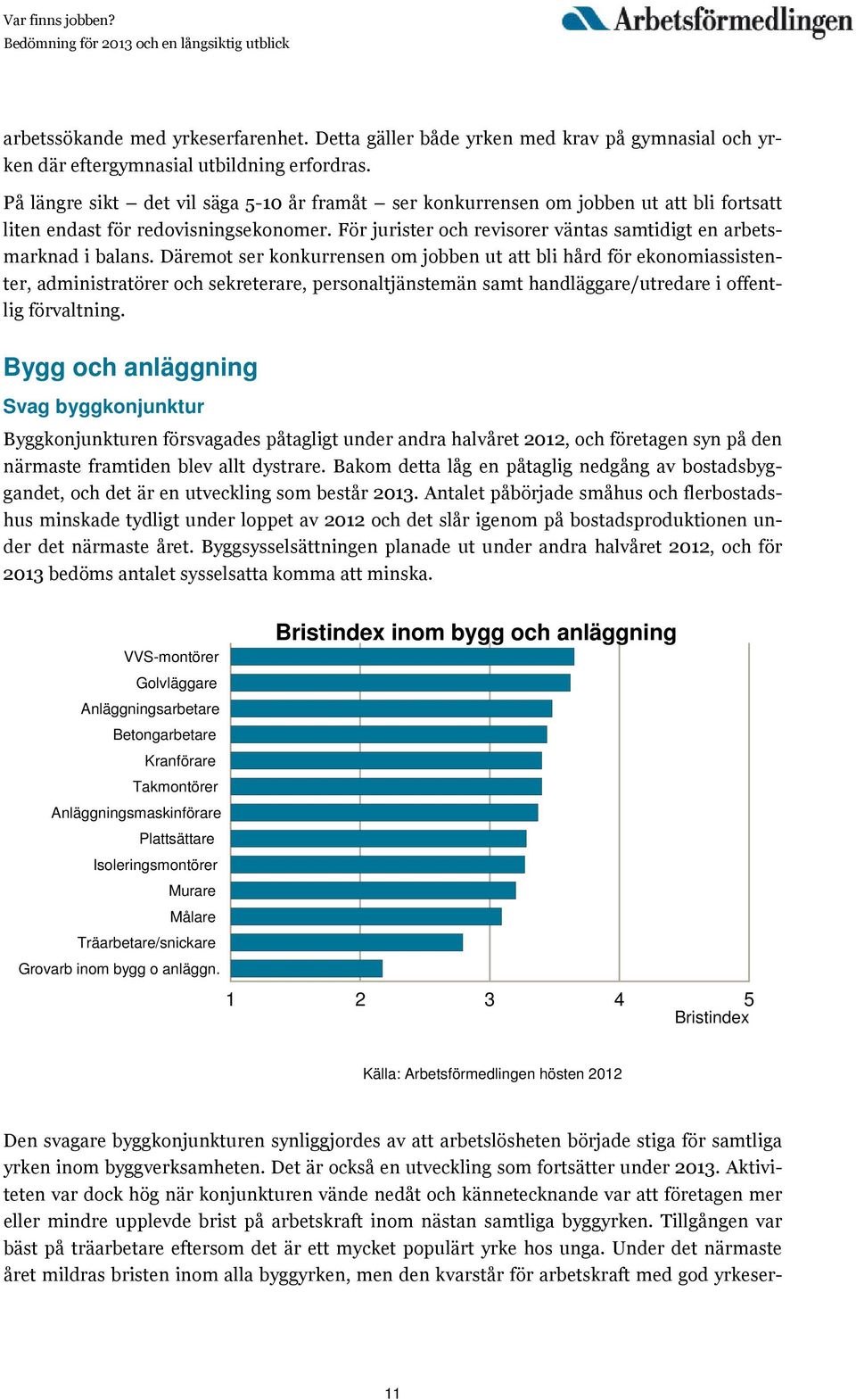 Däremot ser konkurrensen om jobben ut att bli hård för ekonomiassistenter, administratörer och sekreterare, personaltjänstemän samt handläggare/utredare i offentlig förvaltning.