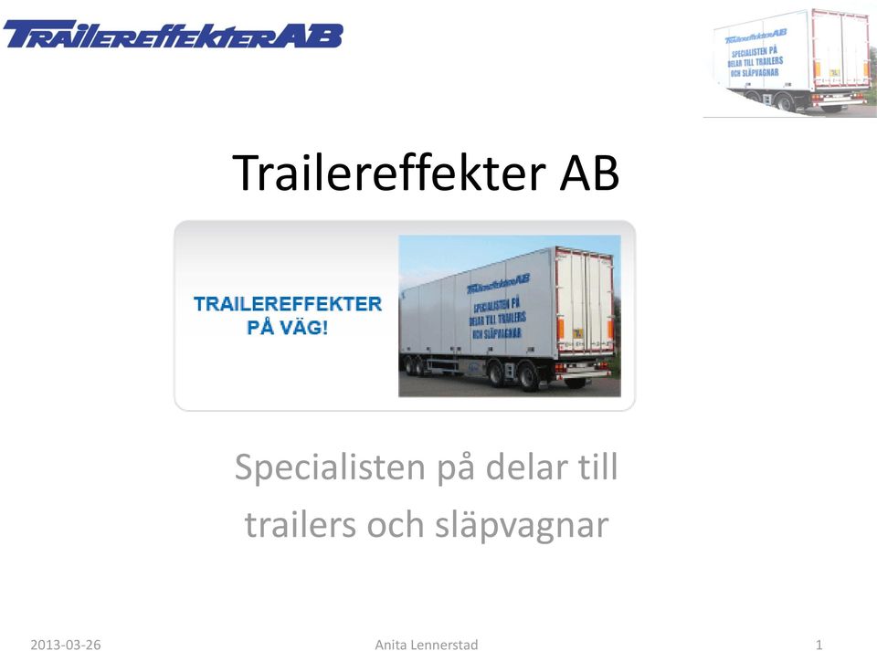 till trailers och