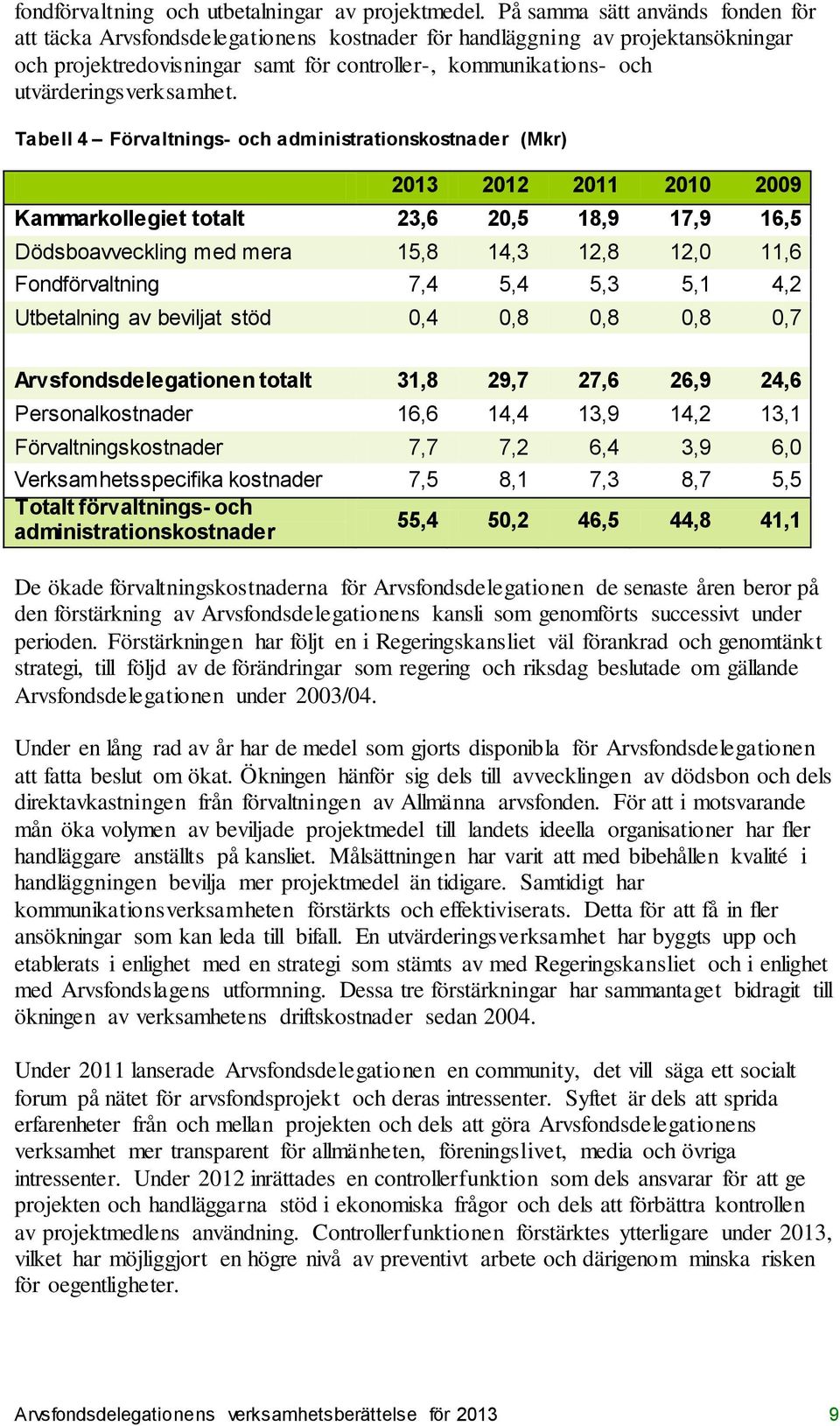 utvärderingsverksamhet.