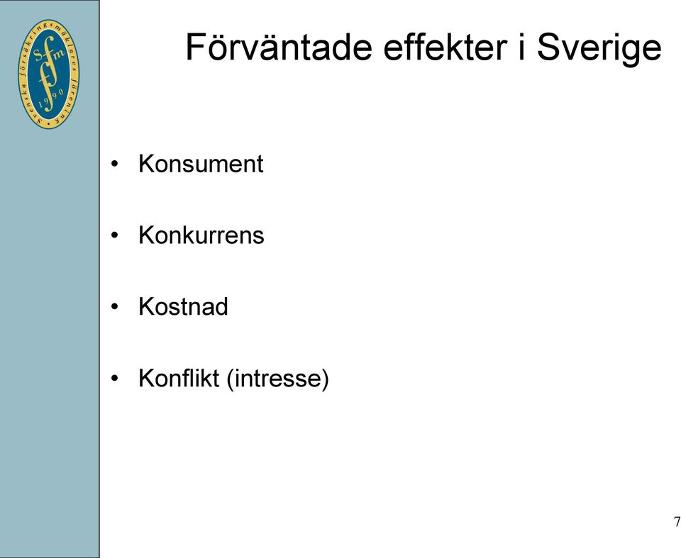Konkurrens Kostnad