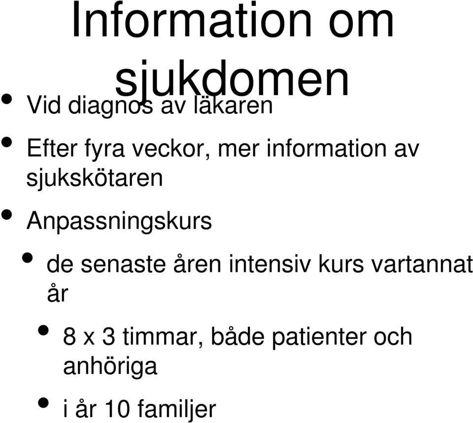 Anpassningskurs de senaste åren intensiv kurs