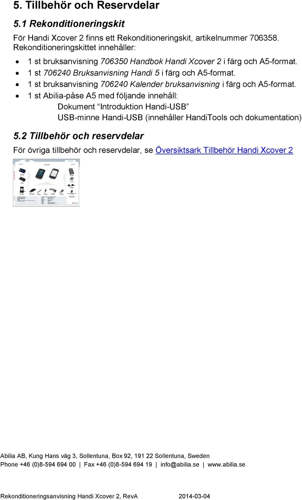 1 st bruksanvisning 706240 Kalender bruksanvisning i färg och A5-format.