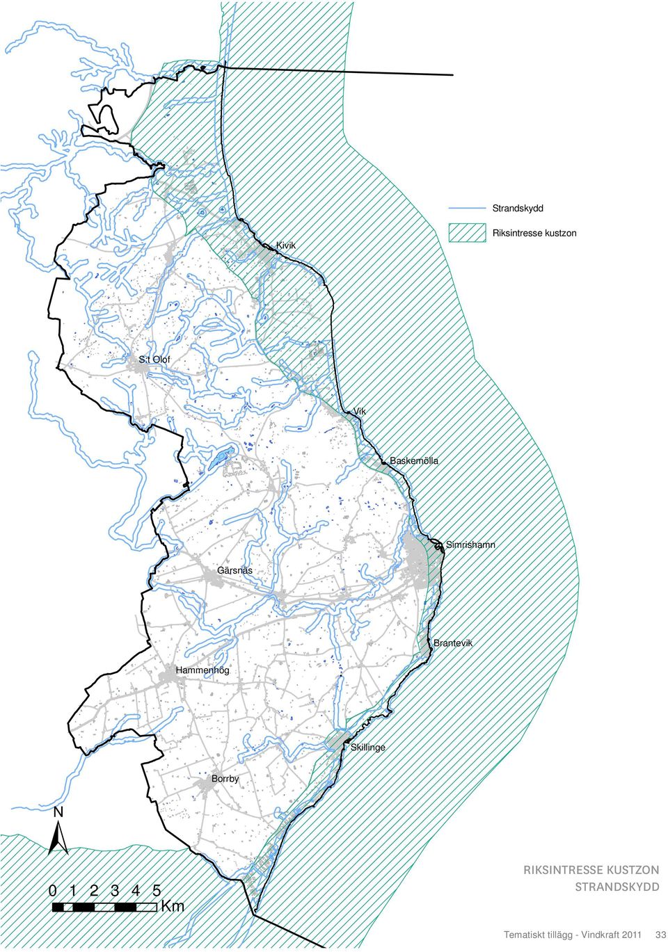 Skillinge Borrby ± 0 1 2 3 4 5 Km riksintresse