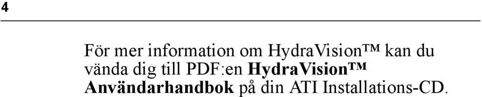 till PDF:en HydraVision