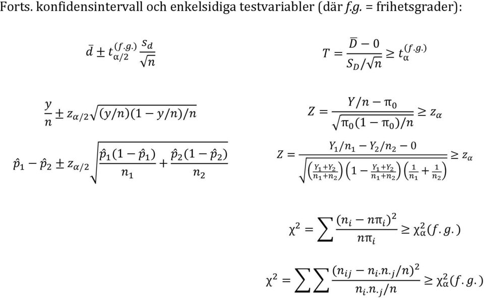 och enkelsidiga