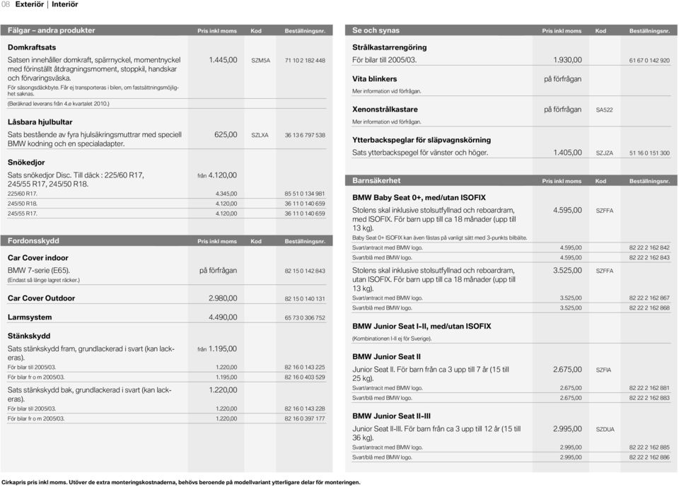 Får ej transporteras i bilen, om fastsättningsmöjlighet saknas. (Beräknad leverans från 4.e kvartalet 20.