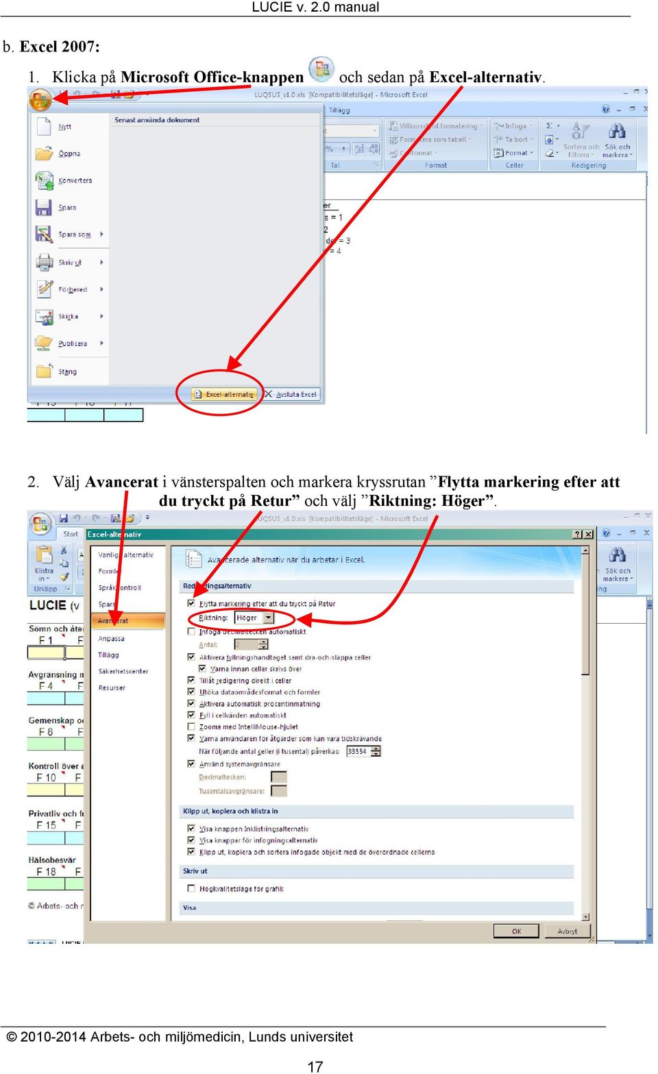 Excel-alternativ. 2.