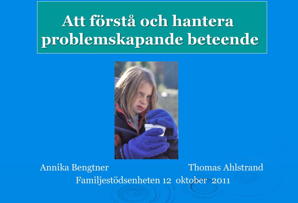 Annika Bengtner Thomas
