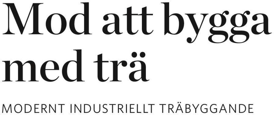 modernt