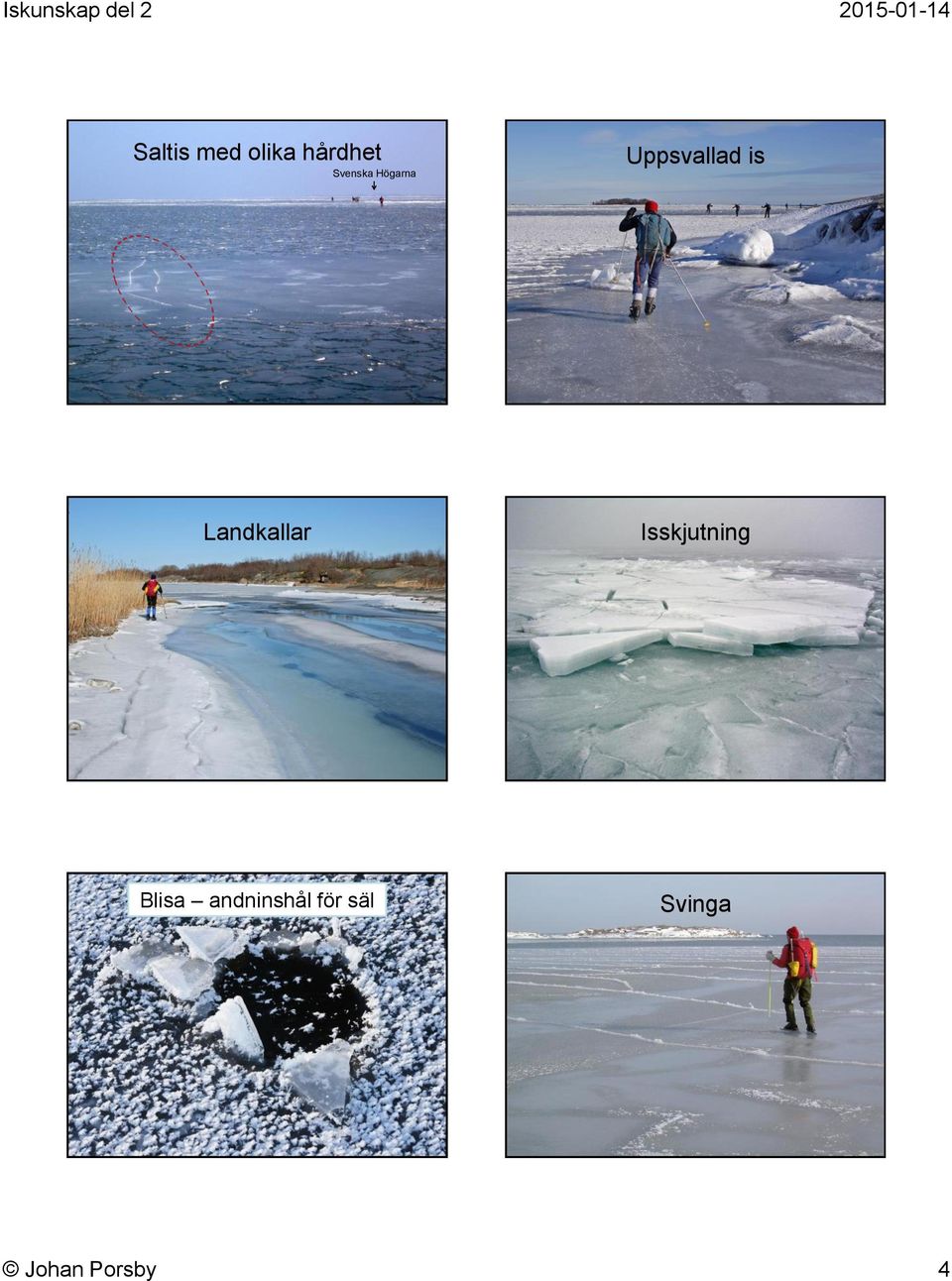 Landkallar Isskjutning Blisa