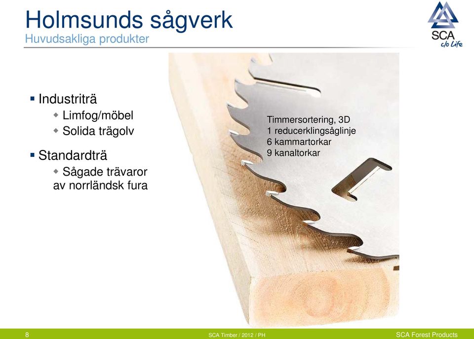 av norrländsk fura Timmersortering, 3D 1