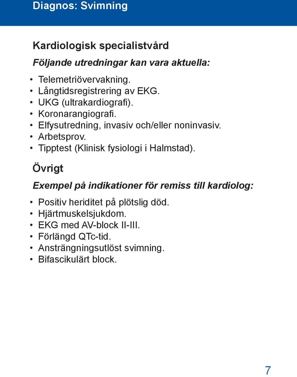 Arbetsprov. Tipptest (Klinisk fysiologi i Halmstad).