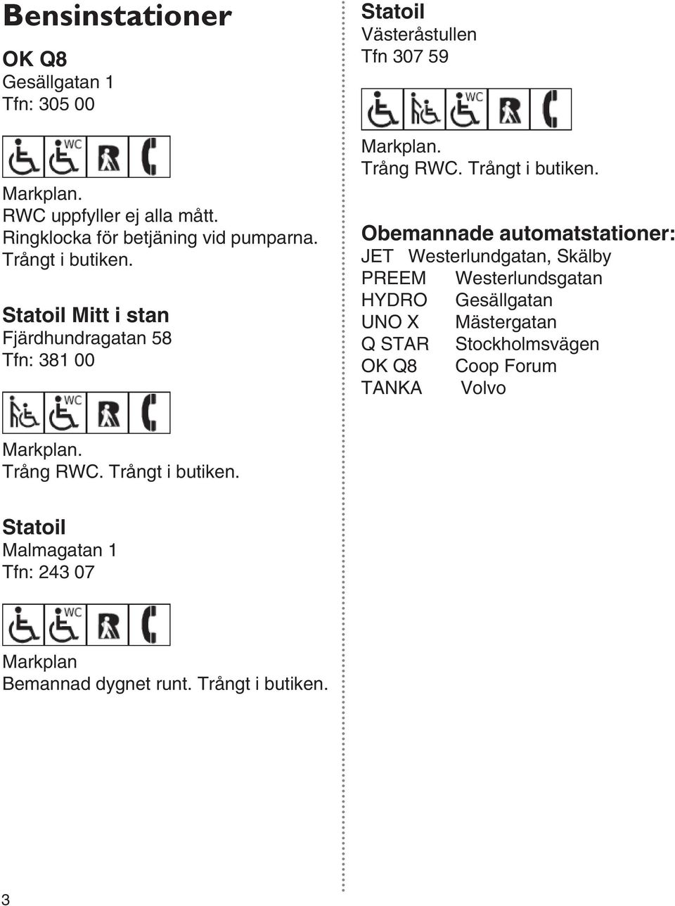 Trångt i butiken.