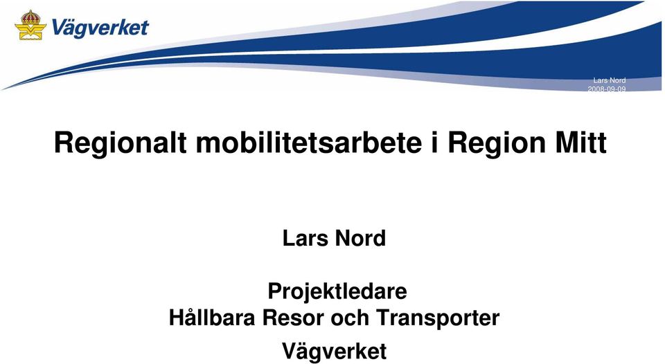 Projektledare Hållbara