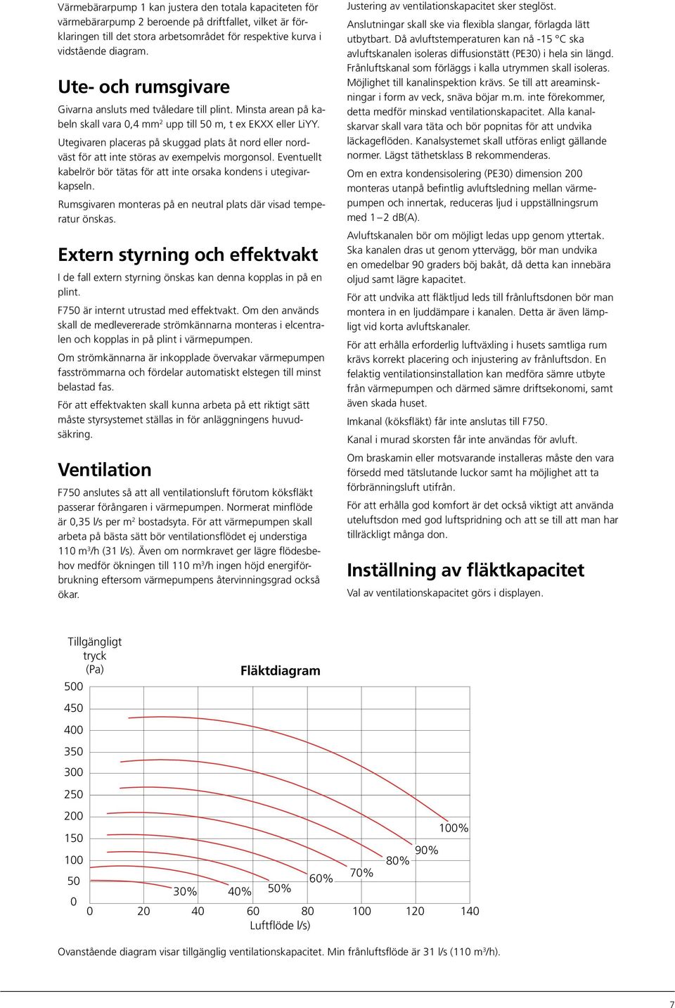 Utegivaren placeras på skuggad plats åt nord eller nordväst för att inte störas av exempelvis mor gonsol. Eventuellt kabelrör bör tätas för att inte orsaka kondens i utegivarkapseln.