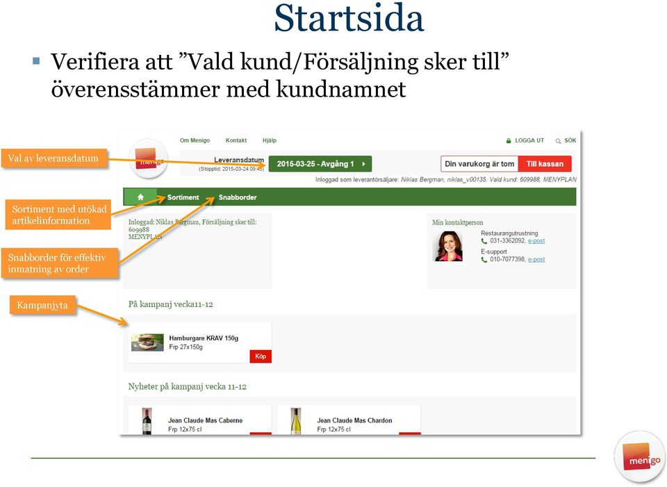 leveransdatum Sortiment med utökad