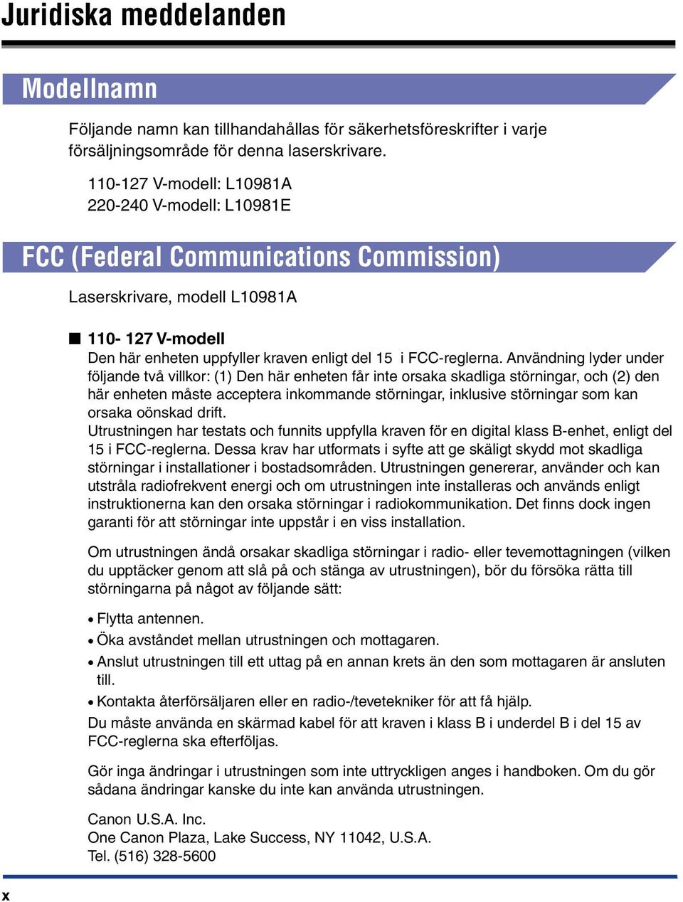 FCC-reglerna.