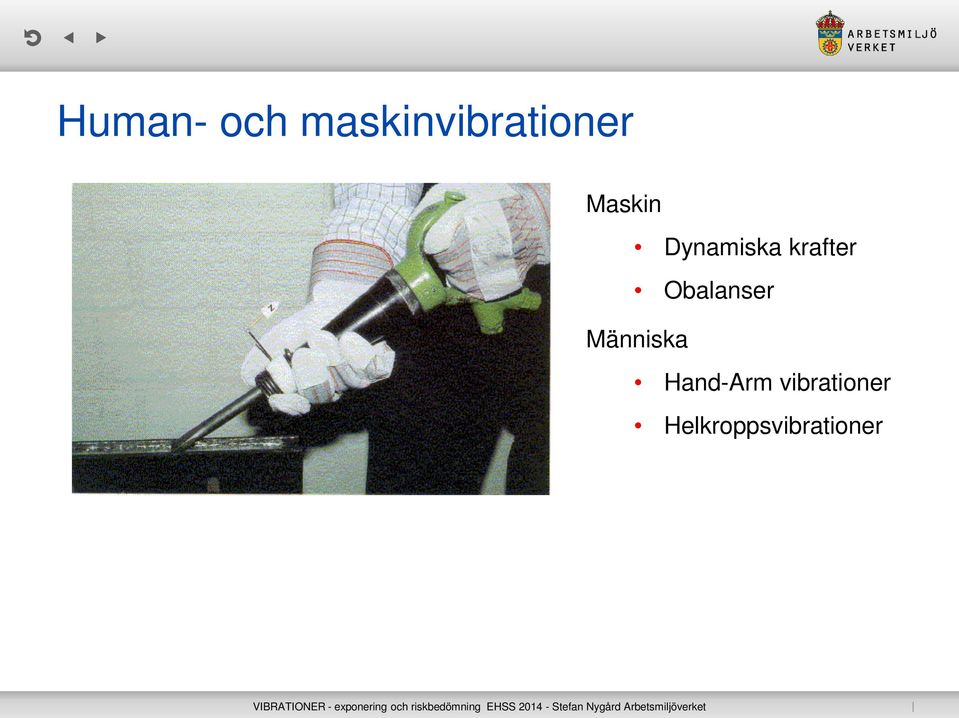 Obalanser Människa Hand-Arm