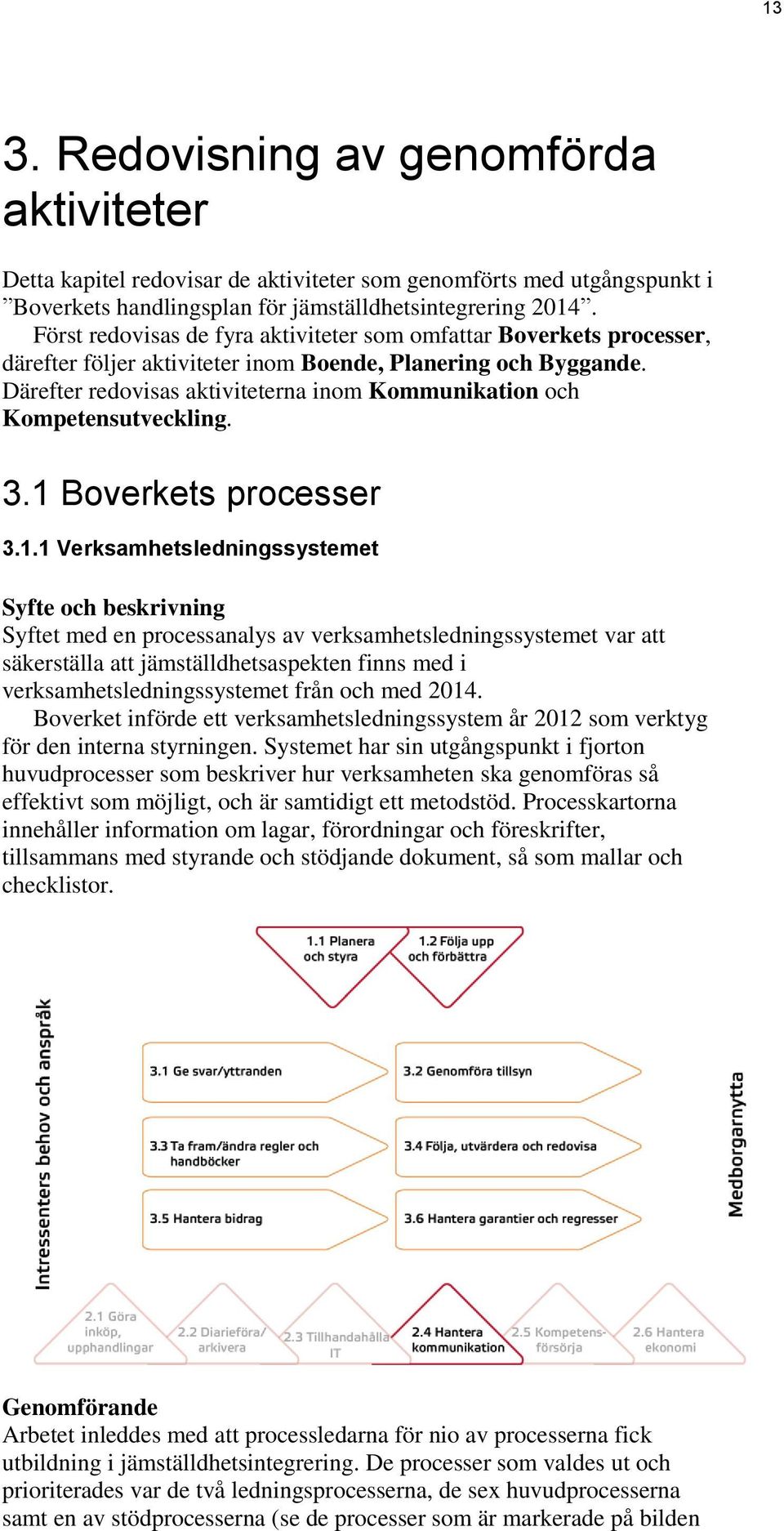 Därefter redovisas aktiviteterna inom Kommunikation och Kompetensutveckling. 3.1 