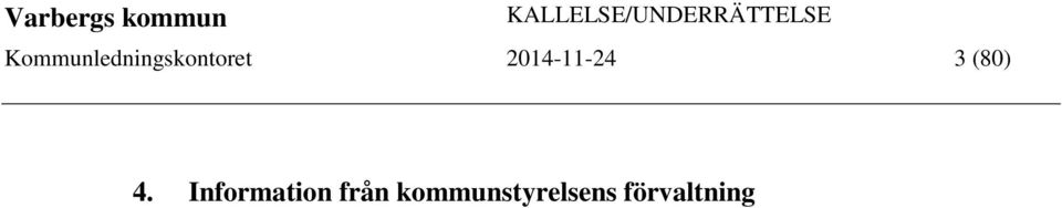 Information från