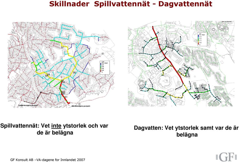 50 S6 S9 S8 m S5 S4 S3 S2 S1 Trädgårdsvägens pumpstn