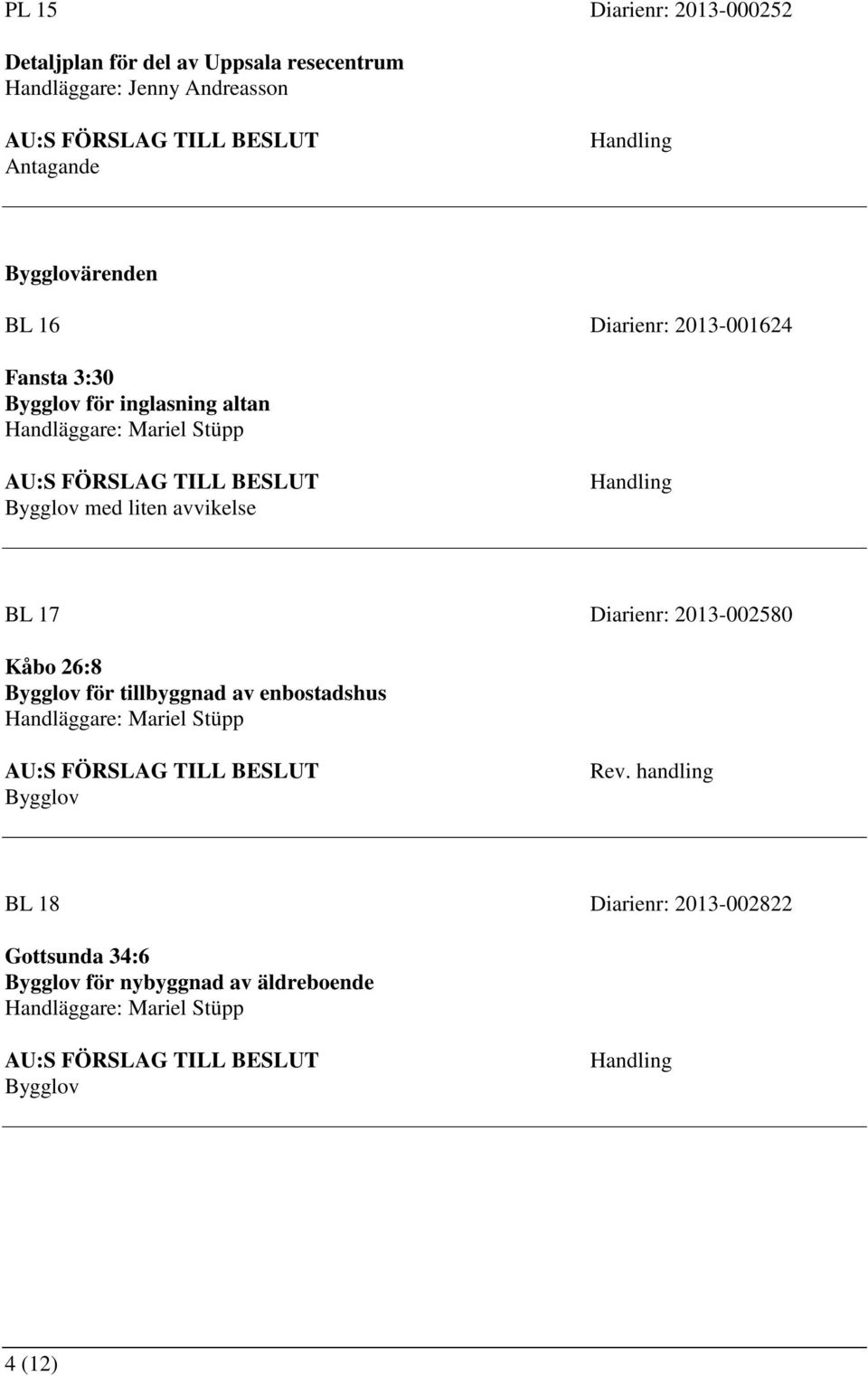 med liten avvikelse BL 17 Diarienr: 2013-002580 Kåbo 26:8 för tillbyggnad av enbostadshus