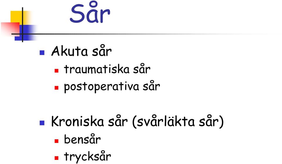 postoperativa sår