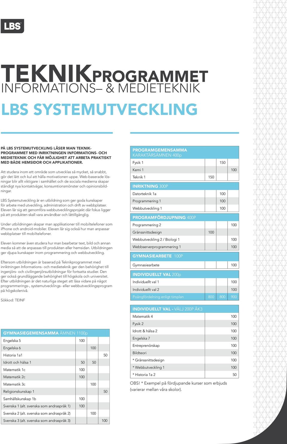 Web-baserade lösningar blir allt viktigare i samhället och de sociala medierna skapar ständigt nya kontaktvägar, konsumtionsmönster och opinionsbildningar.